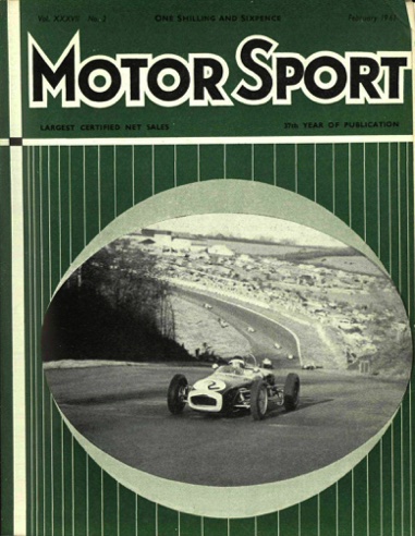 Motorsport 1961 : Jim Clark, roi de la Formule Junior !
Contribution Tony Withley/Facebook